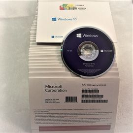 Microsoft Windows 10 professional 64 bits DVD OEM package license/COA/Sticker