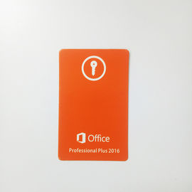 Original Office 2016 Pro Plus Product Key Card , Office 2016 License Sticker COA Label